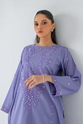 2-PC Embroidered Lawn Shirt with Plain Trouser CNP-3-08